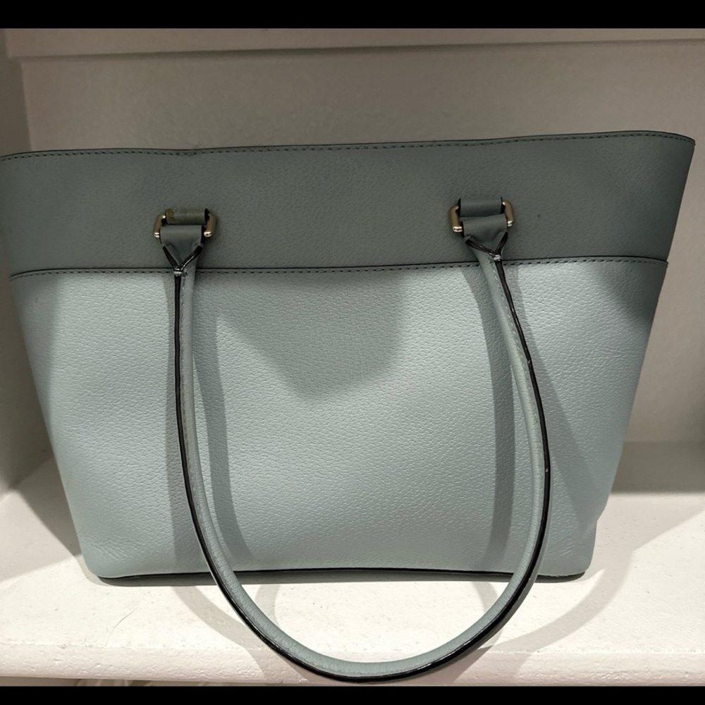 Kate Spade Blue Structured Tote - image 2